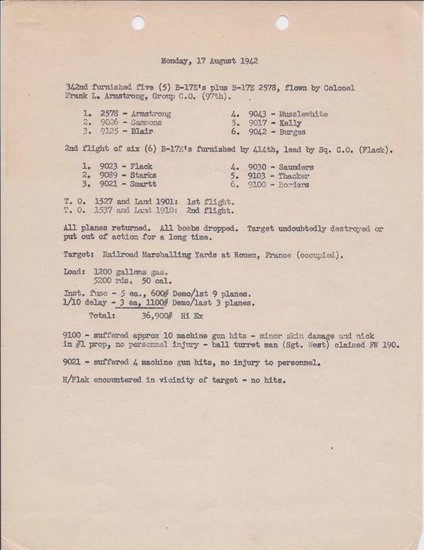 RE Flack Flight Record 194208-4