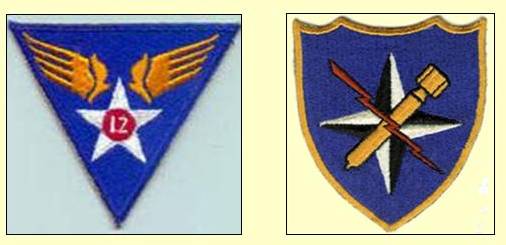 Description: _12th_AF_340th_BG_Emblems