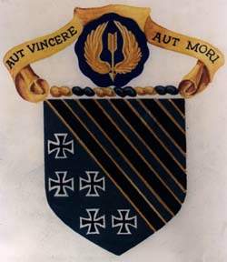 Insignia of Bombing Squadron Six (VB-6): the "Black Rams".